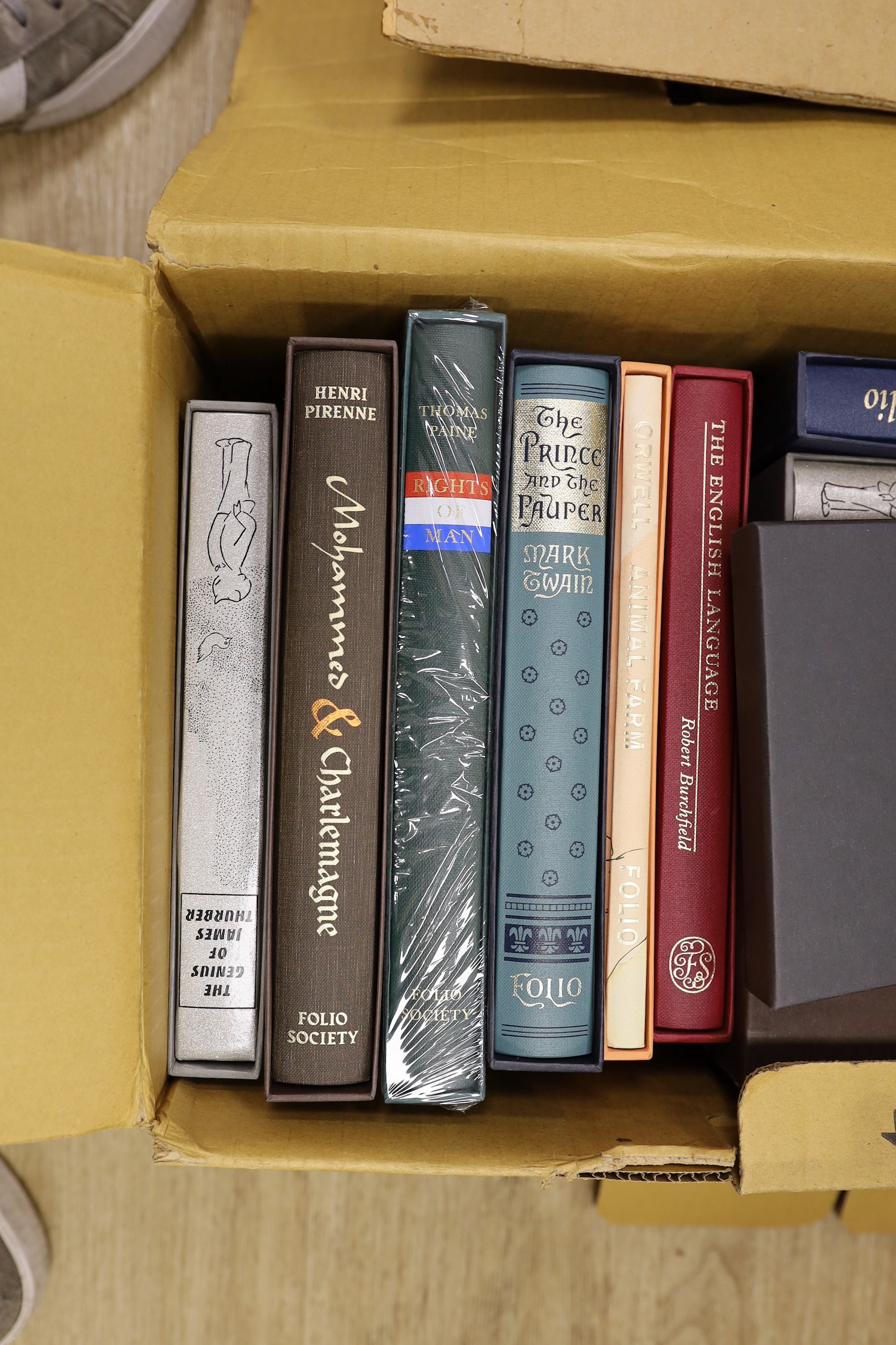 A selection of various folio books